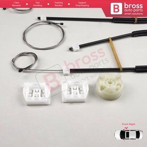 ชุดซ่อมมอเตอร์กระจกไฟฟ้า BWR624 สำหรับประตูหน้าขวา รุ่น 75 RJ MG ZT B8 ปี 1998-2005 4/5 ประตู CUH102340 - Product Image 5