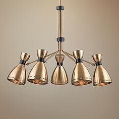 Lámpara Colgante Moderna de Metal y Latón, Estilo Irregular, Duradera y de Lujo, para Sala de Estar, Decoración Interior del Hogar, Navidad, Nueva - Product Image 5