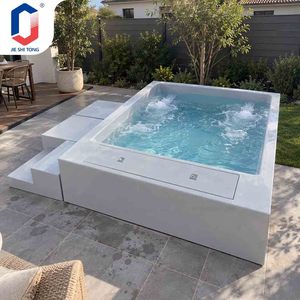 Piscina Elevada Personalizada Directa de Fábrica con Escalera para Jardín Familiar, Adultos y Niños, Fácil Instalación, Venta al por Mayor - Product Image 1