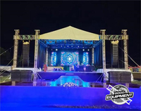 Torre de elevación de truss de escenario de aluminio/pre Rig Truss/DJ truss aluminio