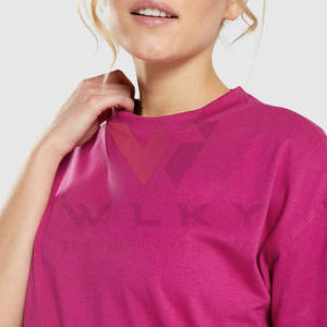 Venta directa de fábrica, camisetas cómodas de gran tamaño para mujer, camisetas de gran tamaño para mujer más vendidas, hechas en Pakistán - Product Image 5