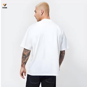 เสื้อยืดผ้าฝ้าย100% สไตล์คลาสสิกแขนสั้น180 GSM น้ำหนักเบาระบายอากาศคอกลมผ้าถักพิมพ์ลายอย่างเป็นทางการ - Product Image 6