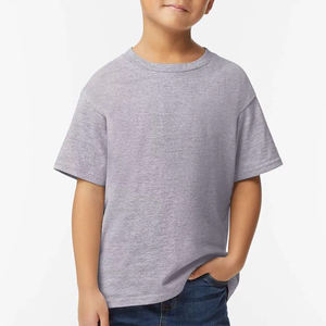 T-shirt élégant pour garçons, juniors, enfants, 100% coton, compressé, vente en gros, fournisseurs bangladais, OEM personnalisable, qualité assurée - Product Image 4