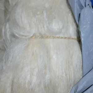 Fibre de sisal de Tanzanie de qualité supérieure, grade UG, 90-120 cm, naturelle, anti-bactérienne, finesse 100, matériau de rembourrage écologique - Product Image 3