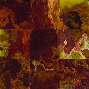 กระเบื้องโอนิกซ์สีแดงหลากสีกระเบื้องหินอ่อนนิลหลากสี - Product Image 4