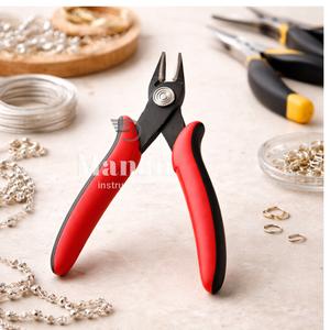 Pince coupante miniature en acier inoxydable de 5 pouces pour la fabrication de bijoux, coupe-prise de précision avec poignée antidérapante (125 mm) - Product Image 6