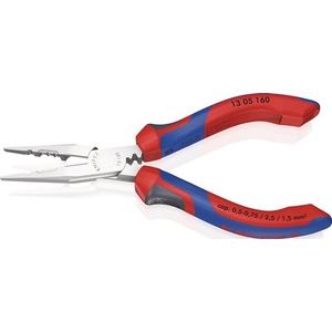 For KNIPEX Chrome-Plated Wiring Pliers 160mm Length Multi-Component Grips for 0.5-0.75/1.5/2.5 Mm Wiring - Product Image 1