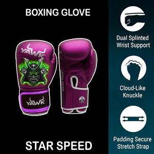 Gants de boxe de haute performance, nouveau design, gants de boxe de combat, vente chaude, bonne qualité, gants de boxe réglables - Product Image 3