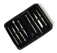 Kit de Traitement de l'Acné, Extracteur de Comédons et Points Noirs, Nettoyant de Pores, Pince à Poils Incarnés, Qualité Supérieure Personnalisée pour le Visage