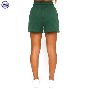 OEM & ODM High Quality <b>Women's</b> Sports Sweat Shorts Custom Logo Printing Mid-Waist Light <b>Weight</b> Breathable Hot Pattern - Product Image 3