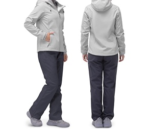 Veste Softshell Polaire Personnalisée pour Femme, Imperméable, Coupe-Vent, Respirante, Séchage Rapide, Fermeture Éclair Intégrale, Col Montant, pour Activités de Plein Air - Product Image 1