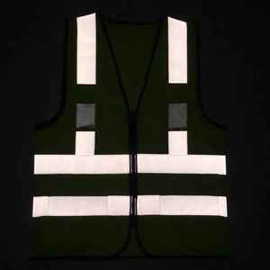 Gilet réfléchissant jaune haute visibilité personnalisé 2025 vêtements de travail de bande de Construction de sécurité pour hommes et femmes - Product Image 3