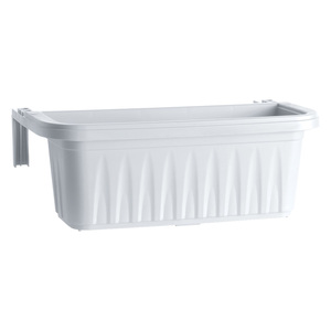 Balcone rettangolare 'rondine' cm 50x20xh.18,5 - Lt.11 Grigio - Product Image 1