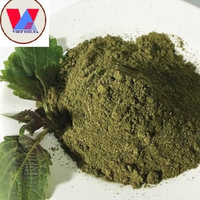 Bubuk Daun Perilla Mentah Kering Murni / Digiling Halus Bebas Pengawet / 100% Alami / Harga Grosir untuk Pembeli dalam Jumlah Besar / Dibuat