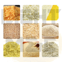 Machine de séchage de ligne de processus de miettes de pain de riz de nutrition dessiccateur de lit fluide vibrant