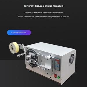 Machine d'enrobage de colle entièrement automatique Machine d'enroulement de bobine de moteur de transformateur Machine d'enrobage d'autocollant de tête de <span class=keywords><strong>chargeur</strong></span> de câble de données - Product Image 6