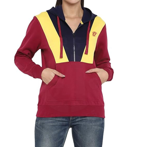 เสื้อกันหนาวมีฮู้ดสำหรับผู้หญิงเสื้อฮู้ดผ้าฝ้ายผลิตตามสั่ง - Product Image 1