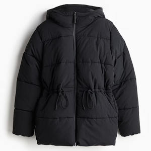 High Street hiver doudoune femmes chaud à capuche Polyester Long manteau nouveauté bulle veste pour femmes respirant en gros - Product Image 1