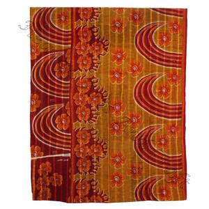 ผ้านวม Kantha gudari Kantha ผ้าห่มผ้าฝ้ายพิมพ์ลายอินเดียทำด้วยมือจากผู้ผลิตทองขายส่ง GD1048 - Product Image 2