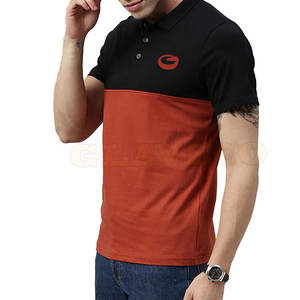 เสื้อยืดผู้ชายแบบแห้งเร็วสำหรับเสื้อโปโลเสื้อลำลองแบบถักแขนสั้นติดโลโก้ของคุณเอง - Product Image 3