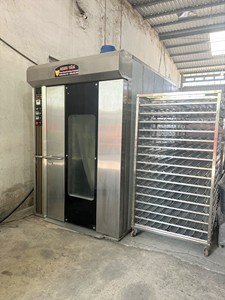 Horno Rotatorio L32M Vietnam, Nuevo, Producto Popular 2025, para Panadería, 380V, 1 Año de Garantía, 32 Bandejas, Motor - Product Image 5