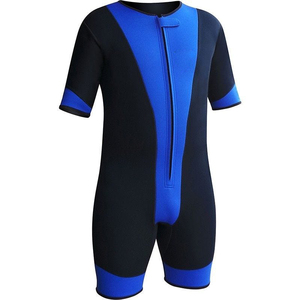 Traje de neopreno corto de neopreno para mujer y hombre para apnea Ropa deportiva de entrenamiento en casa con traje de sauna de PVC Traje de chándal a granel - Product Image 4