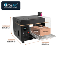 Impresora UV de Cama Plana para Letreros Interiores y Exteriores, Máquina de Impresión de Placas de Identificación, Acrílico, Metal, Madera, Plástico, Señalización Personalizada en Varios Tamaños