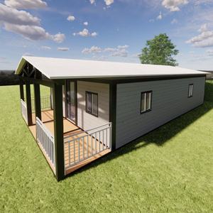 Diseño Integrado Impermeable y Sellado: Protege las Casas Plegables de Doble Ala Contra la Humedad y la Lluvia en Complejos - Product Image 2