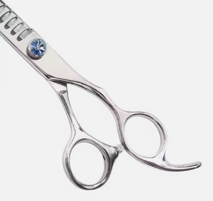 Tijeras profesionales de acero inoxidable para cortar el pelo, tijeras de belleza para el hogar y el salón, punta de hoja afilada y Roma - Product Image 4