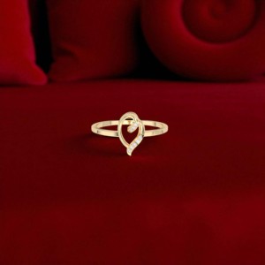 Juego de puntas de anillo de diamante de corte redondo cultivado en laboratorio de 0,03 quilates en oro sólido de 10K 14K 18K diseño elegante abstracto - Product Image 5