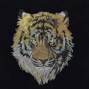 Sudaderas de lana de mezcla de algodón de invierno de gran tamaño para hombre con diseño de diamantes de imitación personalizado transpirable y ecológico - Product Image 4