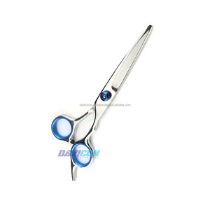 Sharp Manual Barber Scissors Stainless Steel Shiny Polished | DAVICON ENTERPRISES - Product Image 5