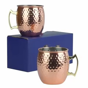 Elegante vaso de cobre puro Premium 100% elegante jarra de cerveza y accesorios para todas las ocasiones - Product Image 1