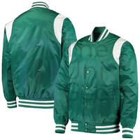 Chaqueta Bomber de Alta Calidad para Hombre, Estilo Universitario de Béisbol, Cuello Alto, Ropa Deportiva Personalizada, Secado Rápido y Transpirable