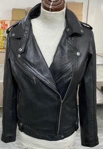 Vêtements en cuir pour femmes Veste en cuir à la mode Vêtements d'hiver Nouveau style Veste en cuir pour femmes - Product Image 5