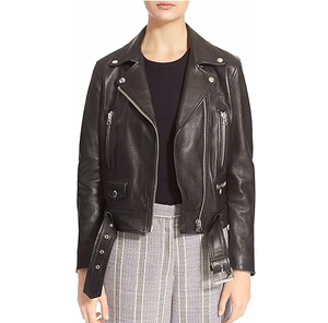 Nouveau design Veste en cuir légère de qualité supérieure pour femmes Veste en cuir respirante pour femmes OEM - Product Image 5