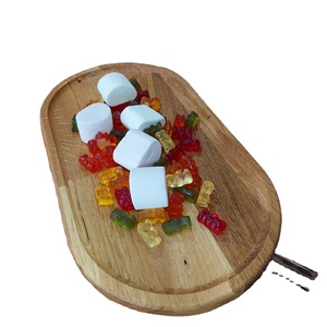 Bandeja de madera dura para servir dulces, chocolates, tablero para servir desayuno, comida, bar, decoración de cocina para el hogar, regalos de boda, restaurante - Product Image 1