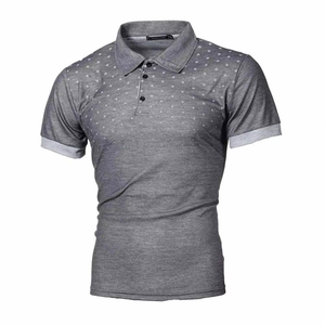 Camiseta de Verano para Hombre de Alta Calidad, Fibra de Bambú, Estilo Casual, Impresión de Logotipo Personalizado, Talla Grande, Compresión Premium - Product Image 1