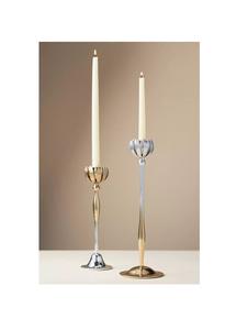 Bougeoir en métal autoportant avec design torsadé et finition artisanale adapté aux foyers ou à la décoration intérieure - Product Image 6