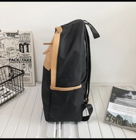 Tas Ransel Sekolah Anti Maling Tahan Air Unisex Stylish 2023 dengan Resleting, Logo Custom, Bahan Oxford, Ukuran Besar, Tas Laptop Korea