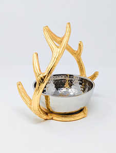 Frutero de aluminio pulido de último diseño con soporte de metal de asta para decoración de mesa de comedor y ocasiones de fiesta - Product Image 5