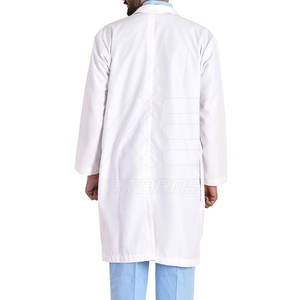 Bata de laboratorio exfoliante unisex de Etiqueta Privada, bata de laboratorio exfoliante hecha a medida, bata de laboratorio exfoliante ligera - Product Image 4