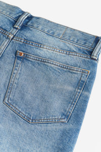 Vêtements de sport régulièrement ajusté polaire Soft Shell matériel lourd poids 500 GSM plaine blanc régulier Denim shorts pantalons pour hommes - Product Image 4