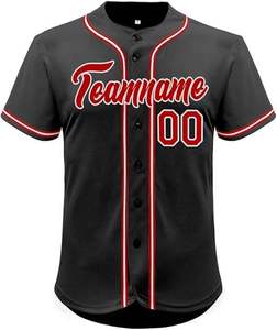 Le plus demandé Nice Professional Baseball Softball Jersey Élégant Nouveau Modèle avec Impression Personnalisée Meilleure Vente Uniforme OEM Service - Product Image 6