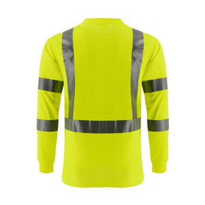 เสื้อยืดสะท้อนแสงสะท้อนแสงมองเห็นได้ชัดเจนมากเสื้อยืดสะท้อนแสงสำหรับใส่ทำงานเสื้อทีเชิร์ต - Product Image 4