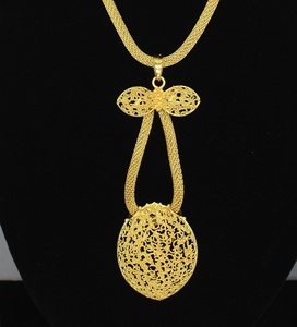 Joyería de oro de enchapado en oro, conjunto de joyería de estilo africano tradicional - Product Image 2