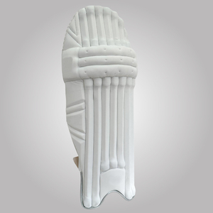 High Quality Lightweight Custom <b>Cricket</b> Batting Pads with Custom Size <b>White</b> Solid Color Custom Logo Durable Protective Gear - Product Image 2