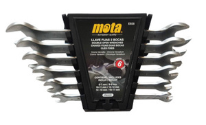 Juego de 6 llaves fijas, doble métrica, de 6 a 16 mm (Mota E926) - Product Image 1
