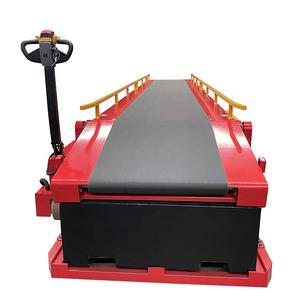 Kamyon yükleme boşaltma kargo için 4 bölüm mobil teleskopik bantlı konveyör akülü taşınabilir geri çekilebilir - Product Image 2