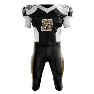 Nouveau maillot de football américain personnalisé de haute qualité et uniforme, design respirant, nouveau uniforme de football américain - Product Image 3